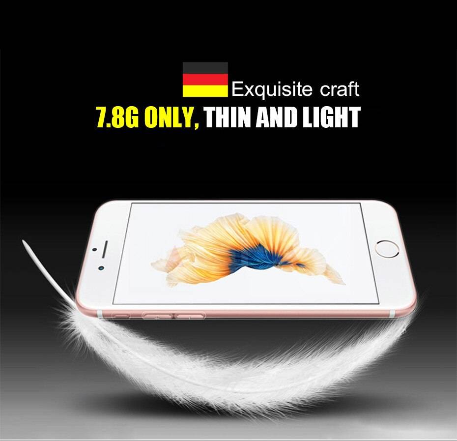 NAGFAK Ultra Thin Transparent Case For iPhone 8 7 Plus 6 6S Plus Cases Soft TPU Cover For iPhone 6 6S 7 8 Plus Phone Case Capa