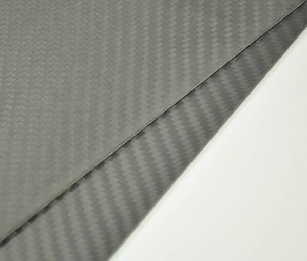 1sheet  Matte Surface 3K 100% Carbon Fiber Plate Sheet 2mm Thickness