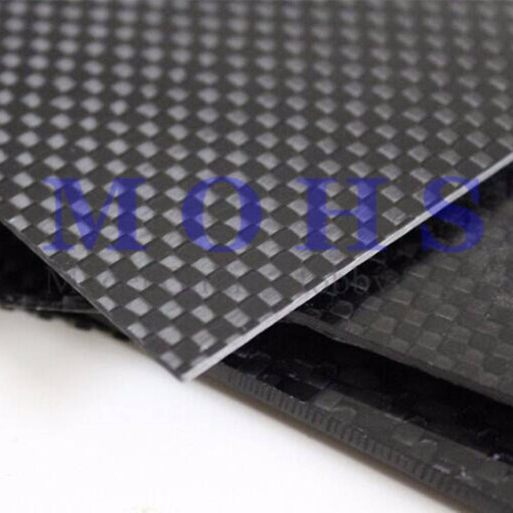 3k carbon plate panel 1 1.5 1.8 2 2.5 3 3.5 4 4.5 5mm full carbon fiber plate panel sheet plain twill weave glossy matt surface