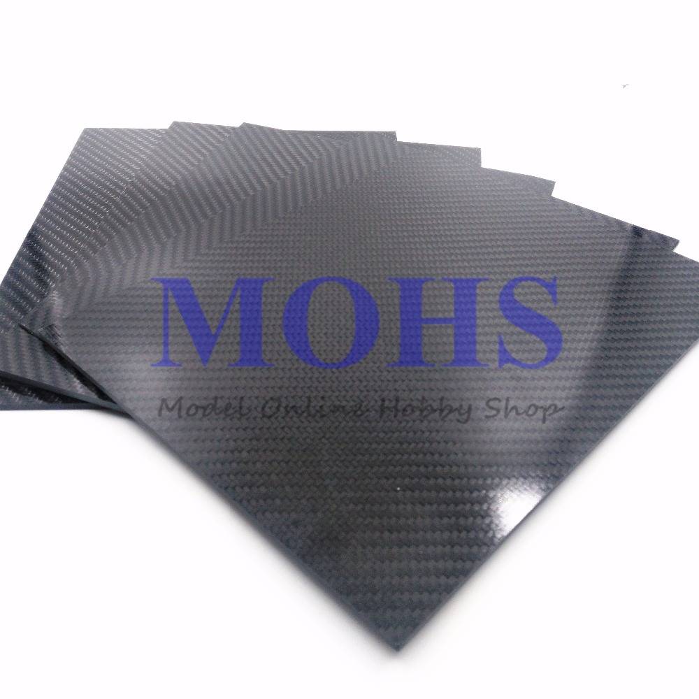 3k carbon plate panel 1 1.5 1.8 2 2.5 3 3.5 4 4.5 5mm full carbon fiber plate panel sheet plain twill weave glossy matt surface