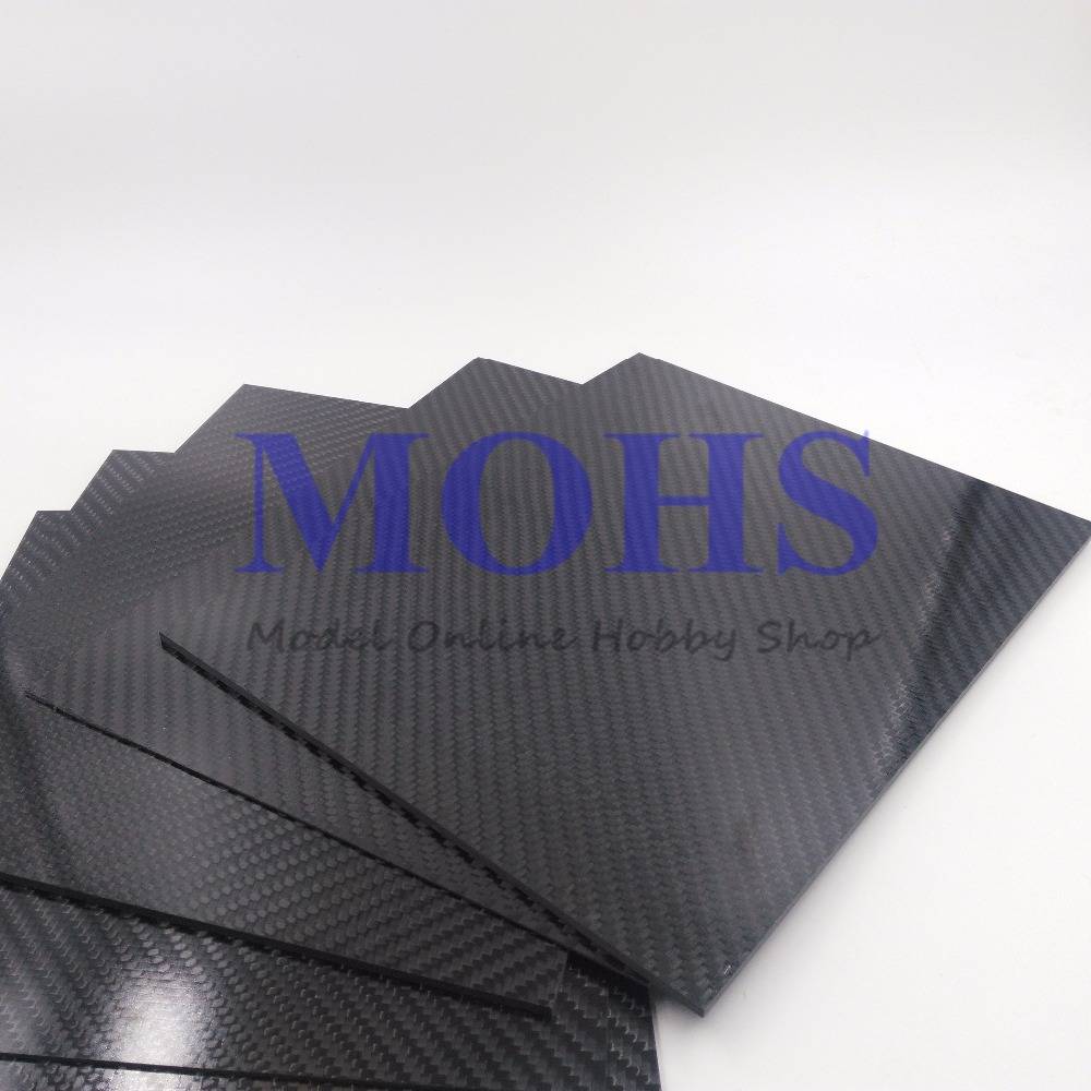 3k carbon plate panel 1 1.5 1.8 2 2.5 3 3.5 4 4.5 5mm full carbon fiber plate panel sheet plain twill weave glossy matt surface