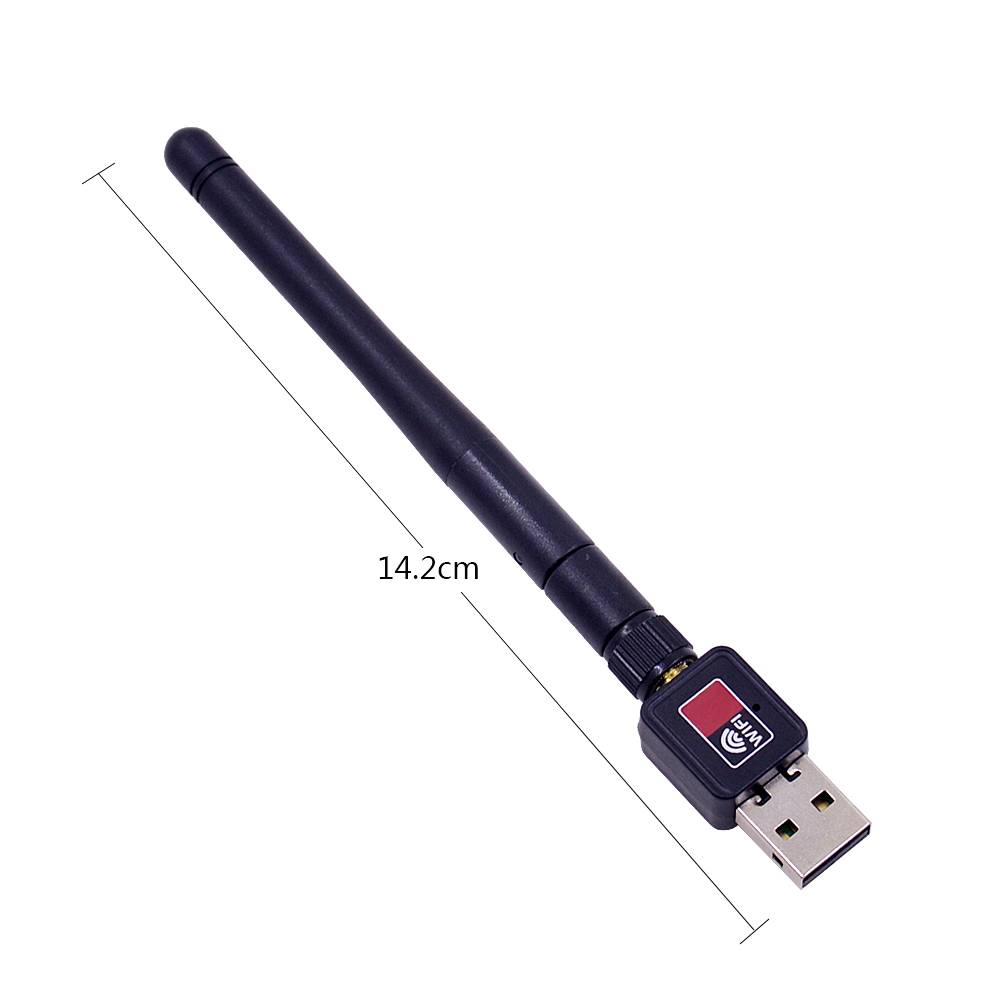 CHIPAL 150M External USB WiFi Adapter Antenna Dongle Mini Wireless LAN Network Card 802.11n/g/b for Windows XP Vista Win7 Win8