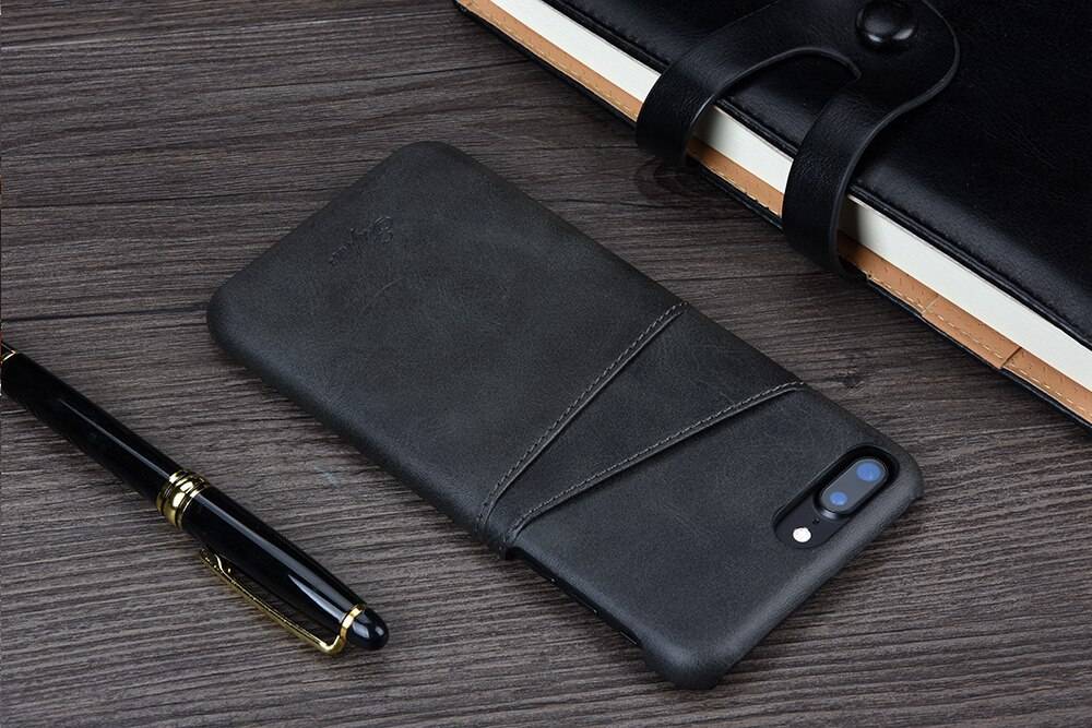 KEYSION Case For iPhone 8 8 Plus 7 7 Plus Cover Leather Luxury Wallet Card Slots Back Capa For iPhone 7 8Plus Cases Fundas KEYSION Case For iPhone 8 8 Plus 7 7 Plus Cover Leather Luxury Wallet Card Slots Back Capa For iPhone 7 8Plus Cases Fundas