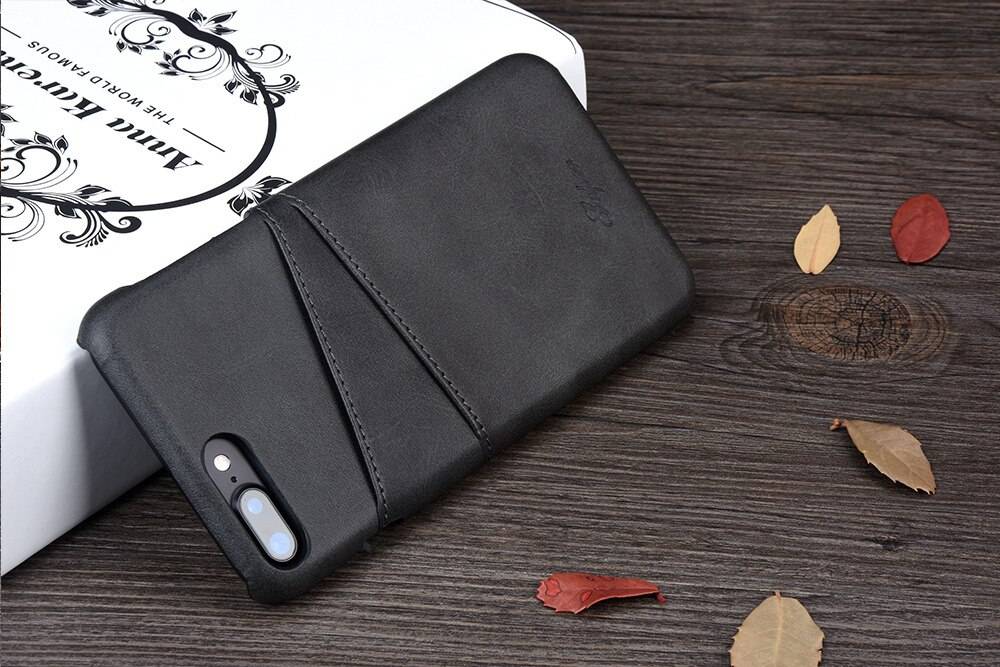 KEYSION Case For iPhone 8 8 Plus 7 7 Plus Cover Leather Luxury Wallet Card Slots Back Capa For iPhone 7 8Plus Cases Fundas KEYSION Case For iPhone 8 8 Plus 7 7 Plus Cover Leather Luxury Wallet Card Slots Back Capa For iPhone 7 8Plus Cases Fundas