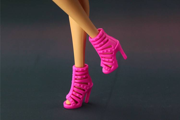 high-heeled shoes fashion crystal shoes