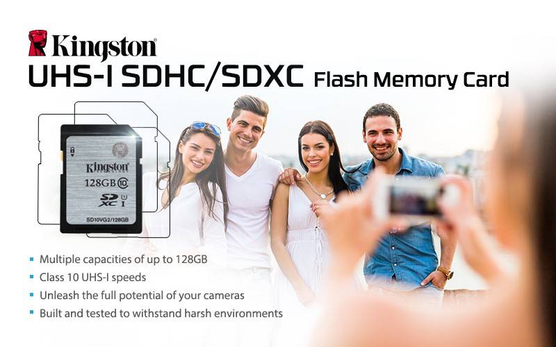 Kingston memory card 16gb 32gb 64gb 128gb sd hc xc SDHC SDXC uhs-i HD video class 10 cartao de memoria carte sd tarjeta