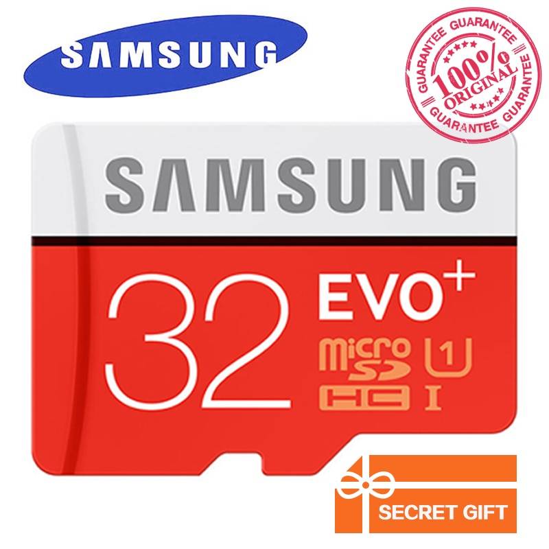 Original SAMSUNG Micro SD card 32GB Class 10 Memory Card EVO+ EVO Plus microSD 256GB 128GB 64GB 16GB TF Card cartao de memoria