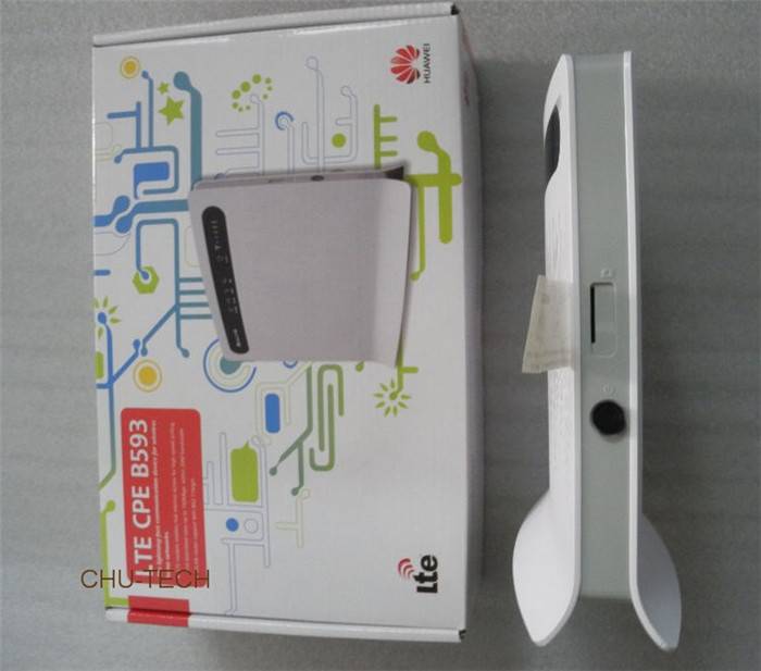 Original HUAWEI B593 B593s-22 4G LTE 150Mbps CPE Router + 4G antenna