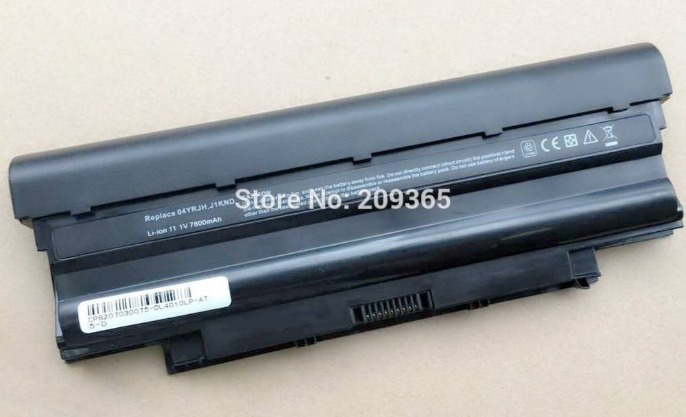 9cells 7800mAh Laptop Battery For DELL Inspiron N5010 N5110 J1KND 14R N4010 N4010-148 15R 17R N7010 J1KND
