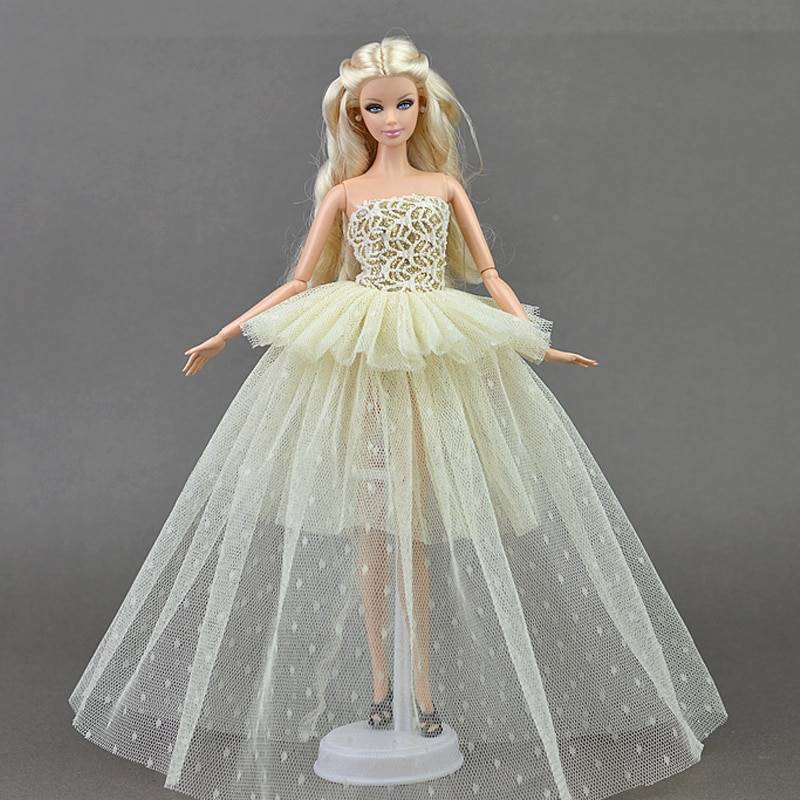 Doll Clothes For Barbie Princess Wedding Dress