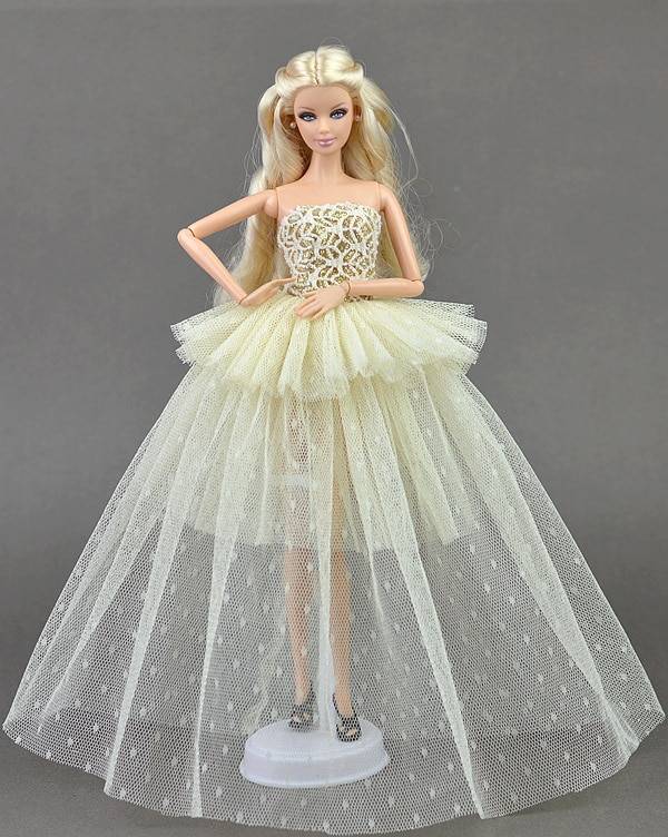 Doll Clothes For Barbie Princess Wedding Dress