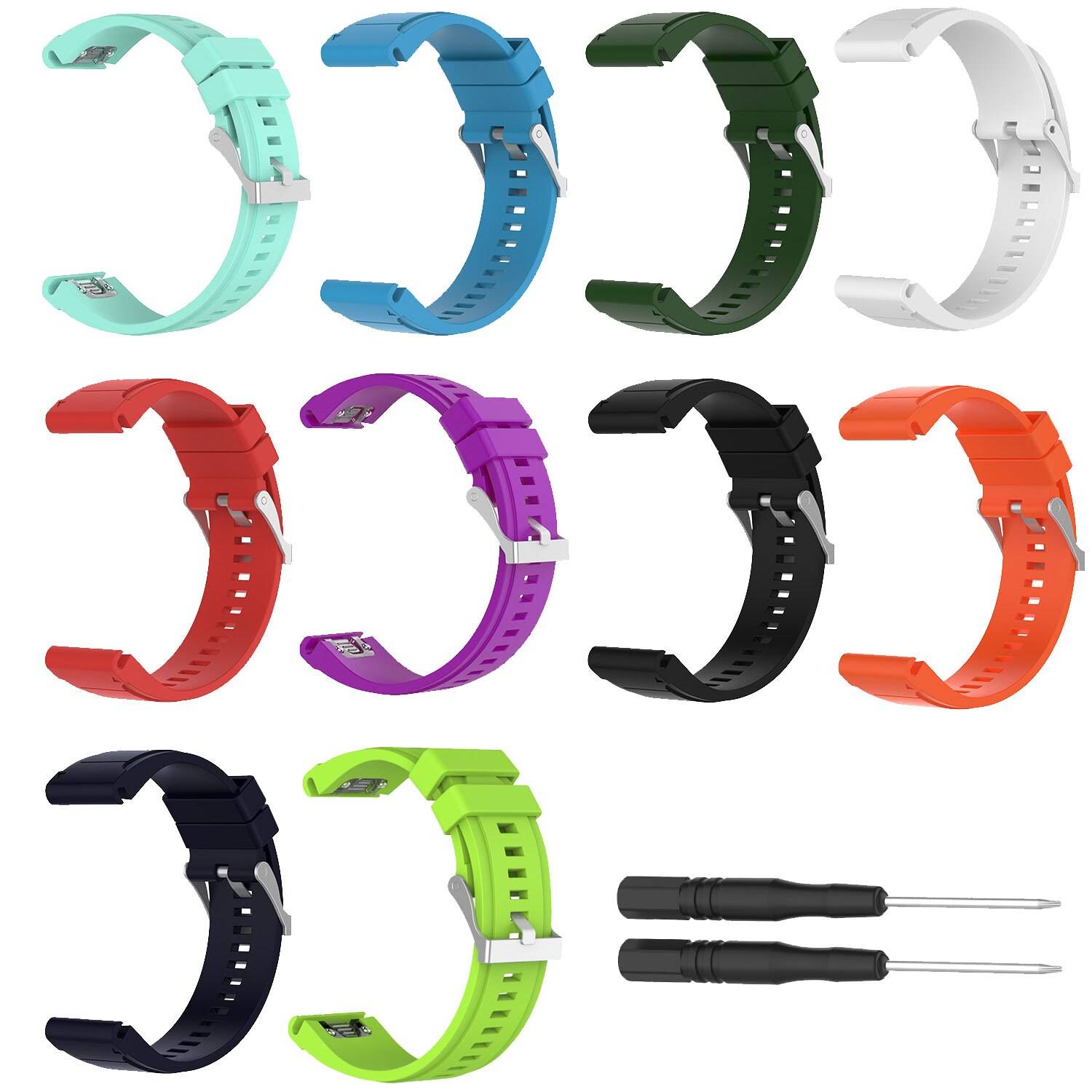 Gosear 10Pcs Clear HD TPU Shock Absorption Screen Protector Cover Film for Garmin Fenix 3 HR 5X Fenix5x fenix3 Watch Protectors