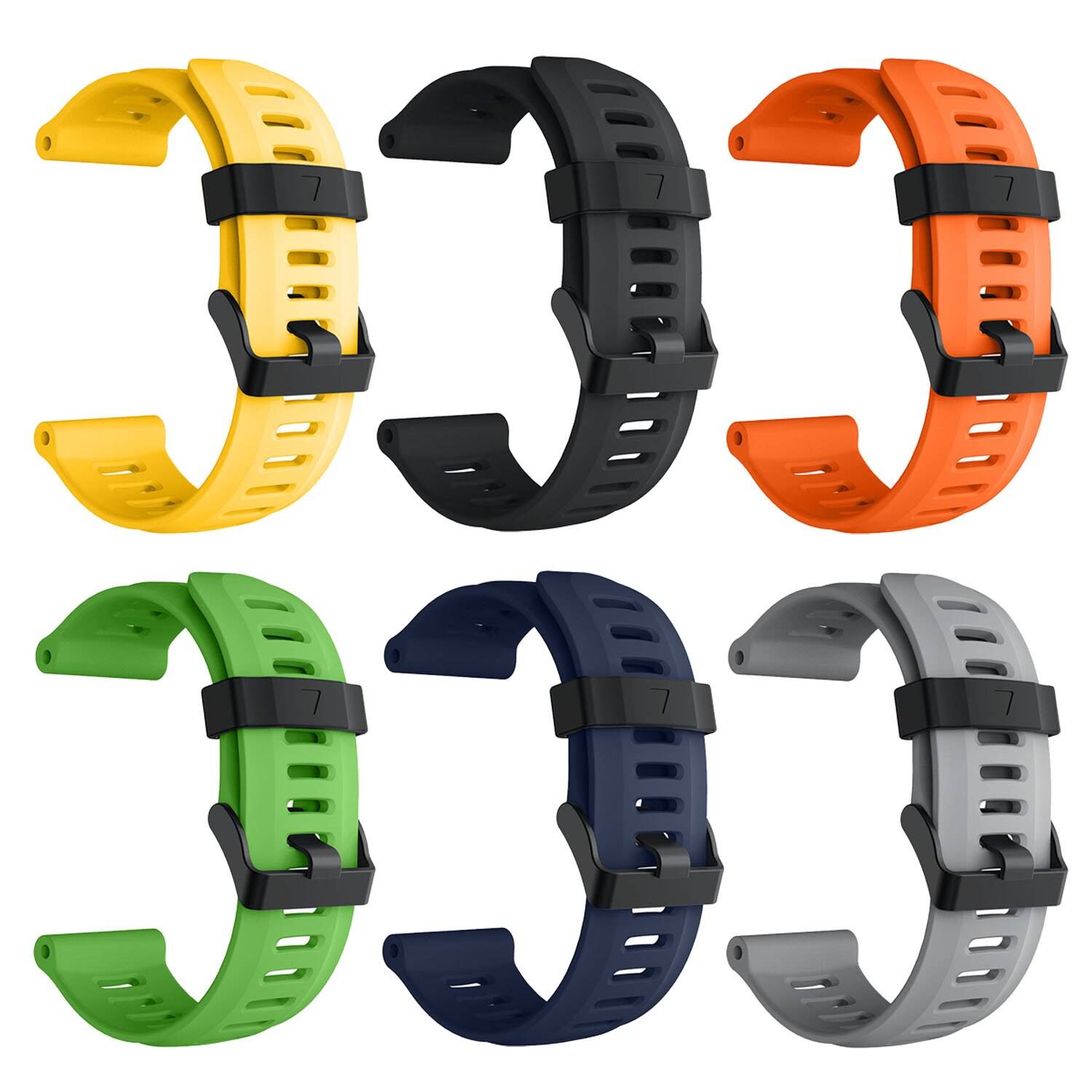 Gosear 10Pcs Clear HD TPU Shock Absorption Screen Protector Cover Film for Garmin Fenix 3 HR 5X Fenix5x fenix3 Watch Protectors