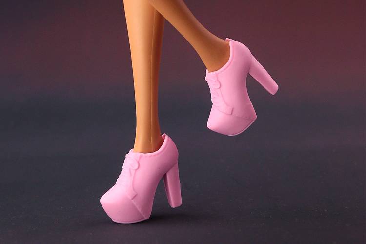 high-heeled shoes fashion crystal shoes